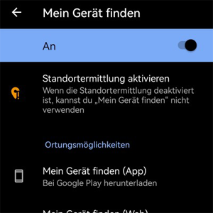 Gerät finden