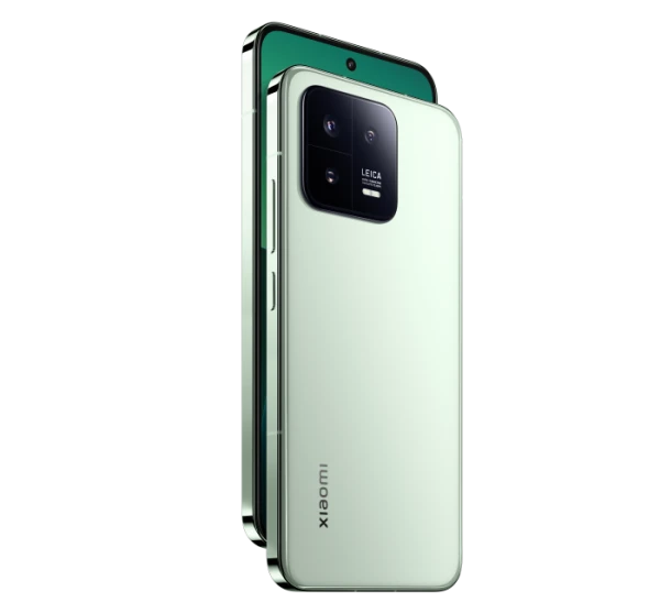  Xiaomi 13 vs Galaxy S23: Xiaomi 13 in grüner Farbe
