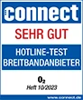  Connect Hotline-Test Breitbandanbieter "sehr gut"
